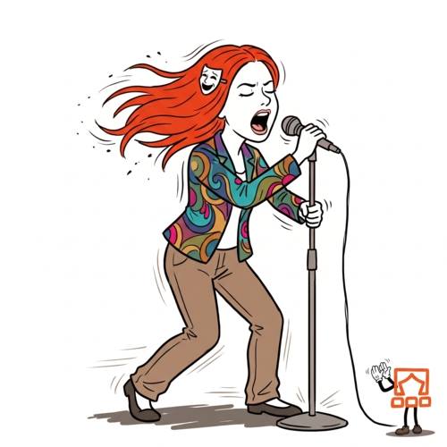 Directrice artistique qui chante Directrice artistique qui chante