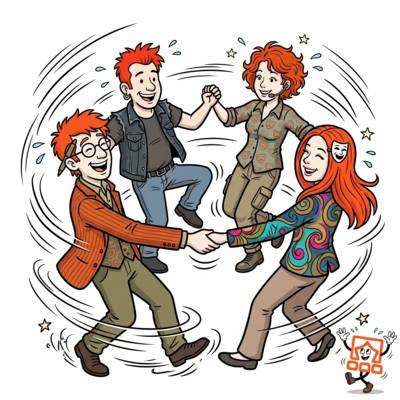 Equipe artistique dans la farandole Toutes les fonctionnalités Mascaron